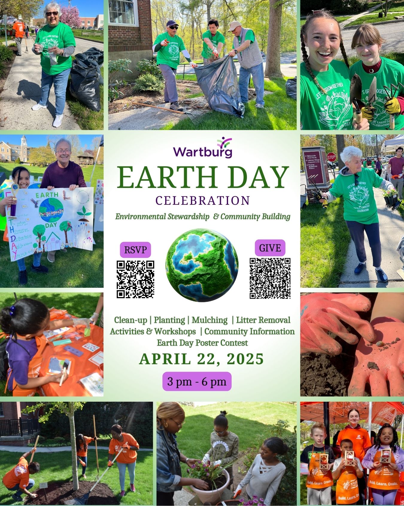 Wartburg Earth Day 2025 Flyer